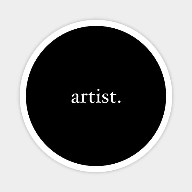 Artist Magnet by studioaartanddesign